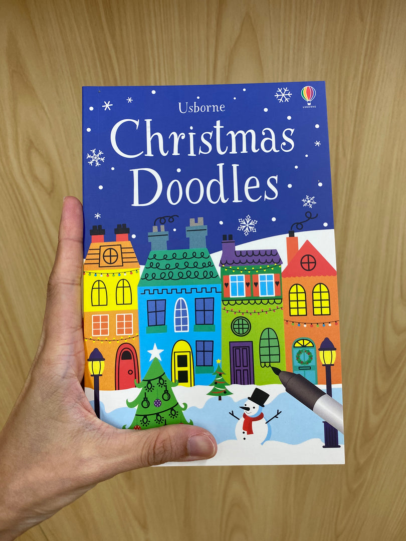 Usborne Christmas Doodles book