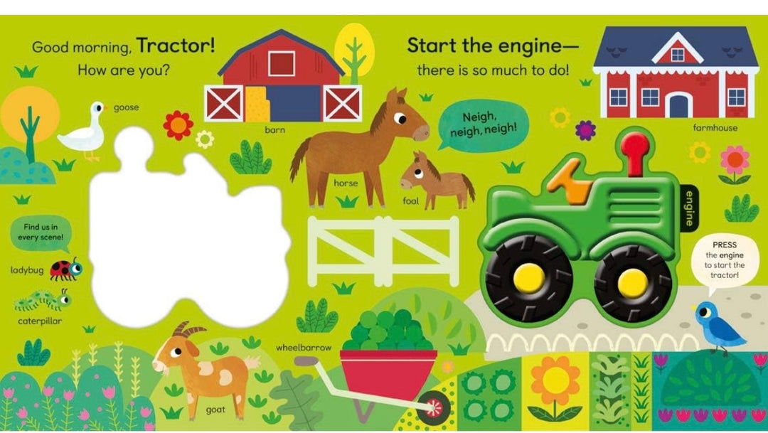 Noisy Tractor Book